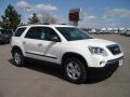 2010 Summit White GMC Acadia SLE AWD  photo #1