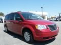 2008 Inferno Red Crystal Pearlcoat Chrysler Town & Country LX  photo #7