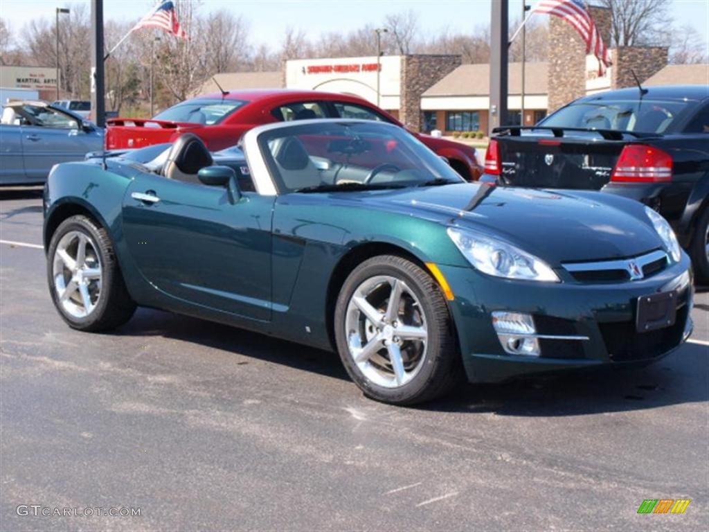 2008 Sky Roadster - Forest Green / Tan photo #1