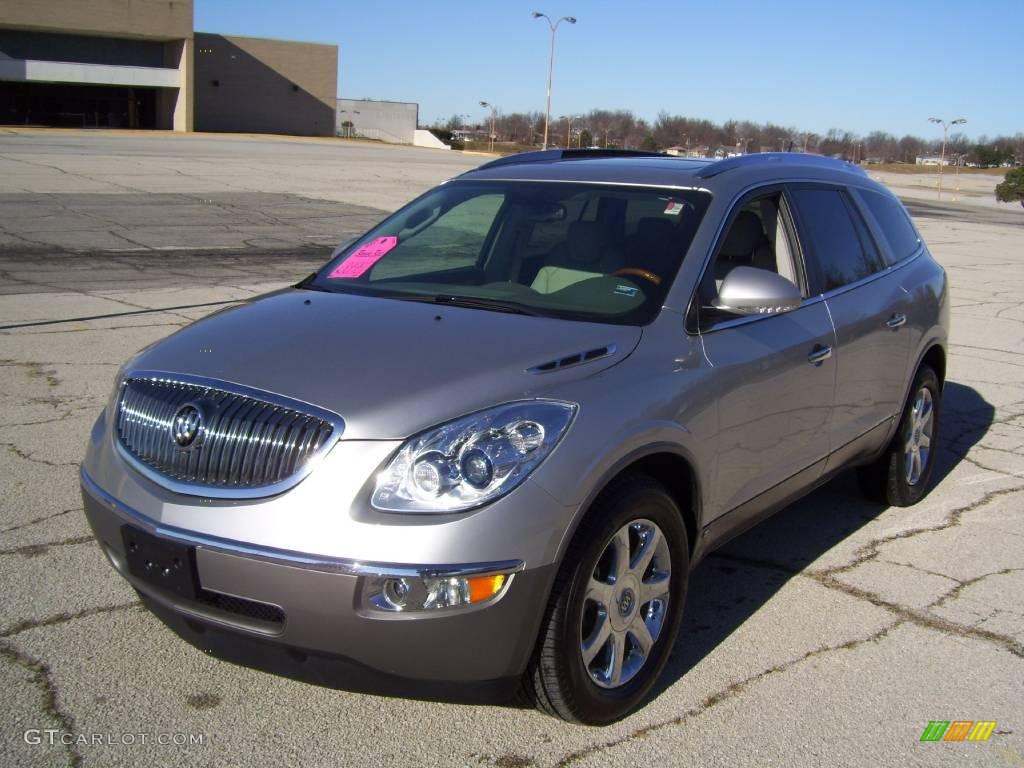 2008 Enclave CXL AWD - Platinum Metallic / Titanium/Dark Titanium photo #4