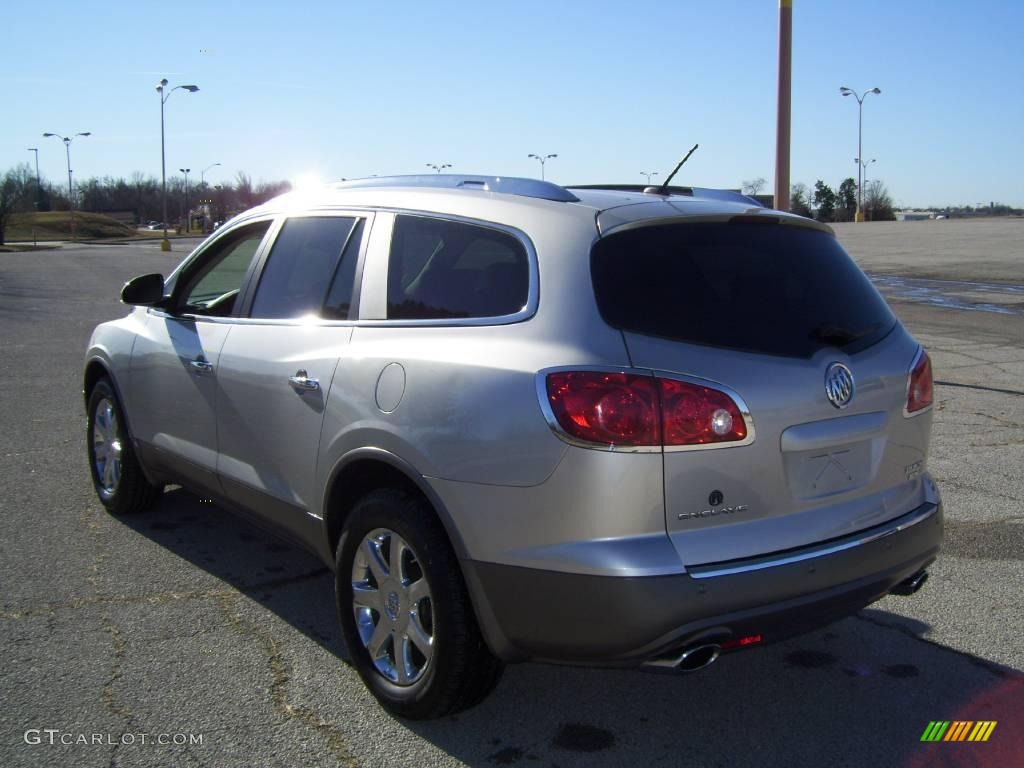 2008 Enclave CXL AWD - Platinum Metallic / Titanium/Dark Titanium photo #6