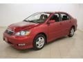 2007 Impulse Red Pearl Toyota Corolla S  photo #3