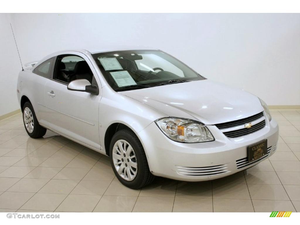 2009 Cobalt LT Coupe - Silver Ice Metallic / Ebony photo #1