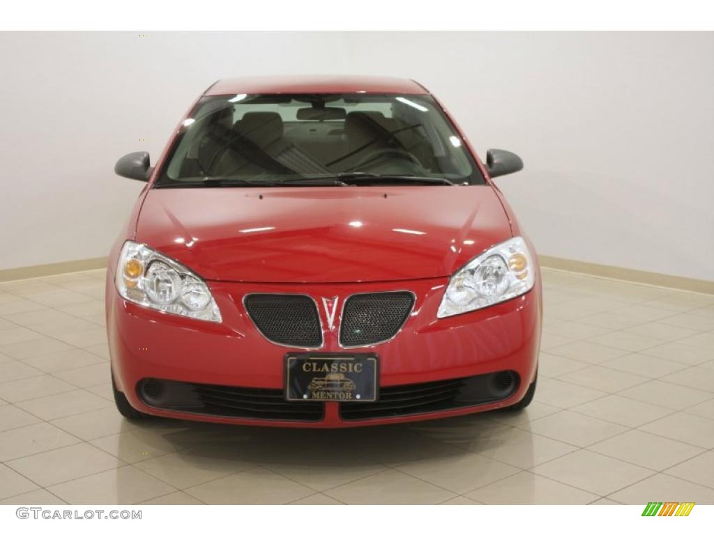 2007 G6 Sedan - Crimson Red / Ebony photo #2