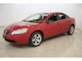 2007 Crimson Red Pontiac G6 Sedan  photo #3