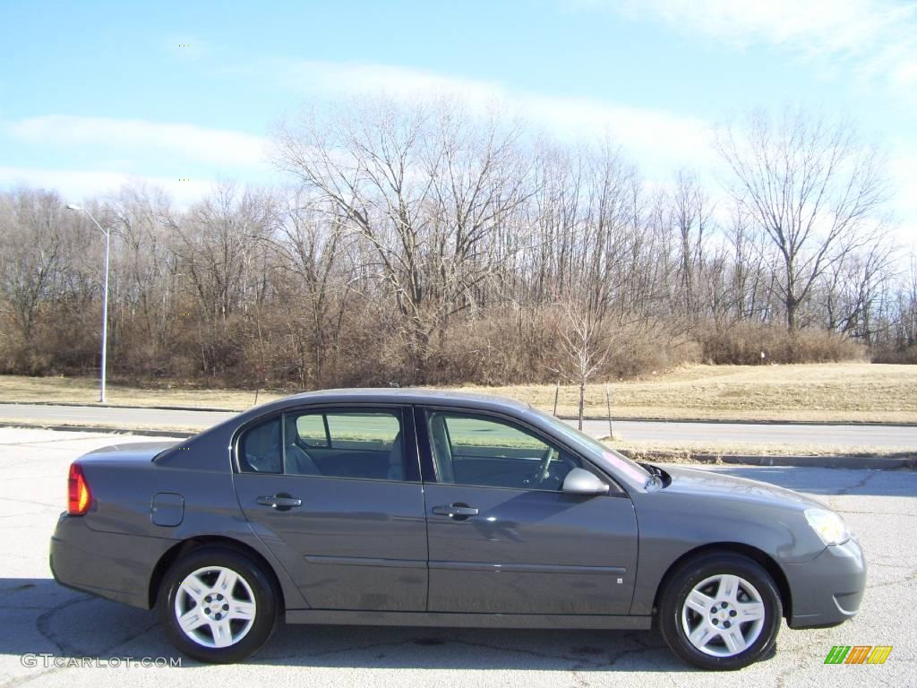 2008 Malibu Classic LT Sedan - Dark Gray Metallic / Titanium Gray photo #1