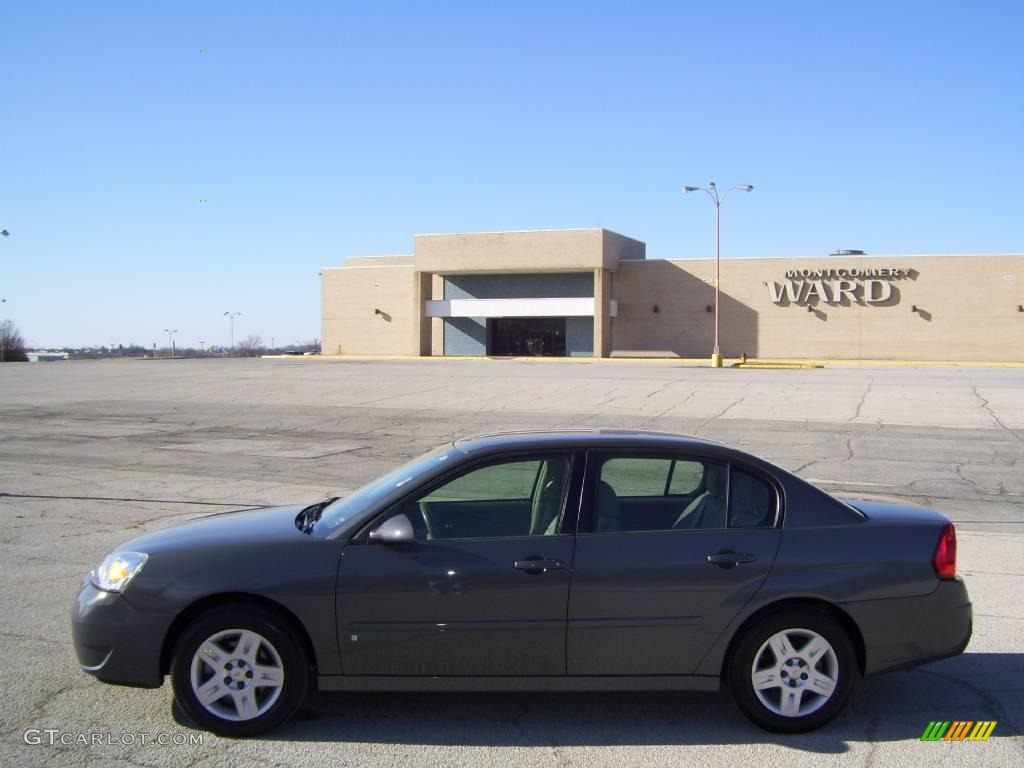 2008 Malibu Classic LT Sedan - Dark Gray Metallic / Titanium Gray photo #5