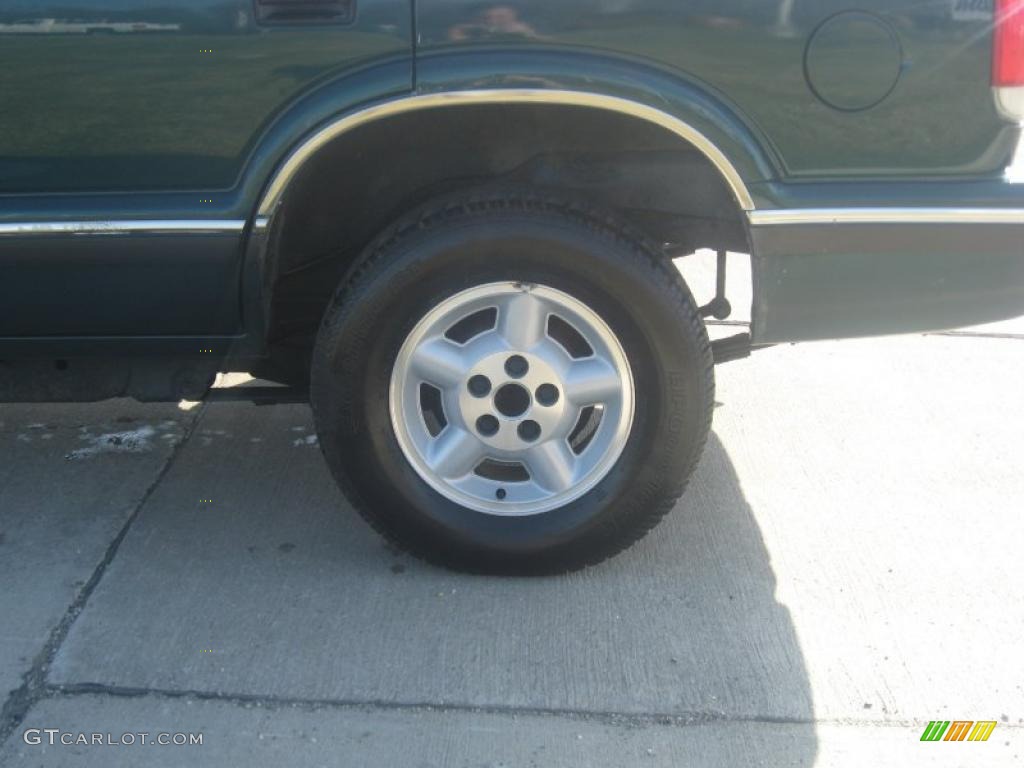 1997 Blazer LS 4x4 - Fairway Green Metallic / Dark Pewter photo #9