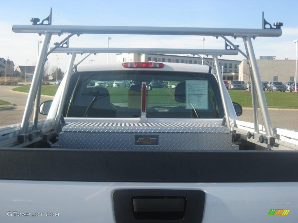 2008 Silverado 2500HD Work Truck Regular Cab - Summit White / Dark Titanium photo #10