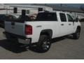 2008 Summit White Chevrolet Silverado 2500HD Work Truck Crew Cab 4x4  photo #3