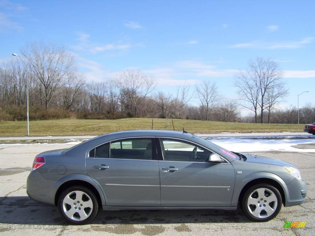 2007 Aura XE - Techno Gray Metallic / Tan photo #1