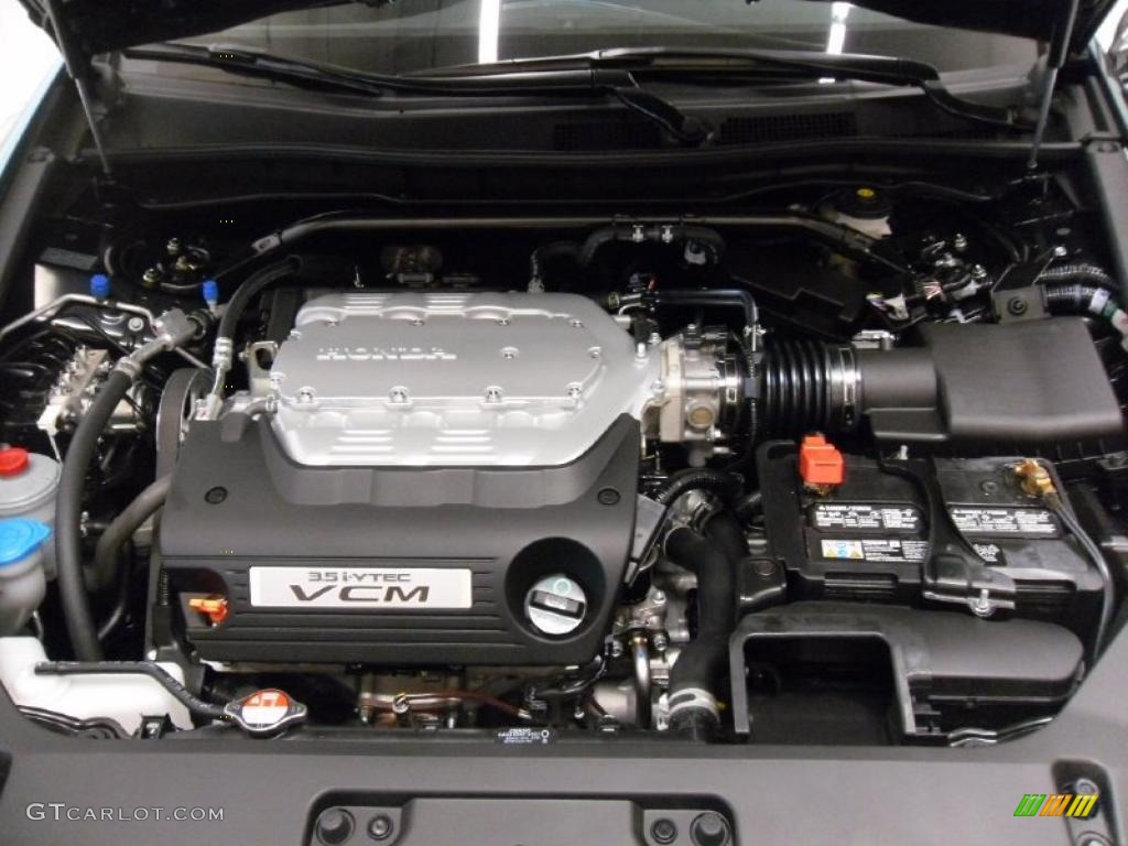2010 Accord EX-L V6 Coupe - Crystal Black Pearl / Black photo #25