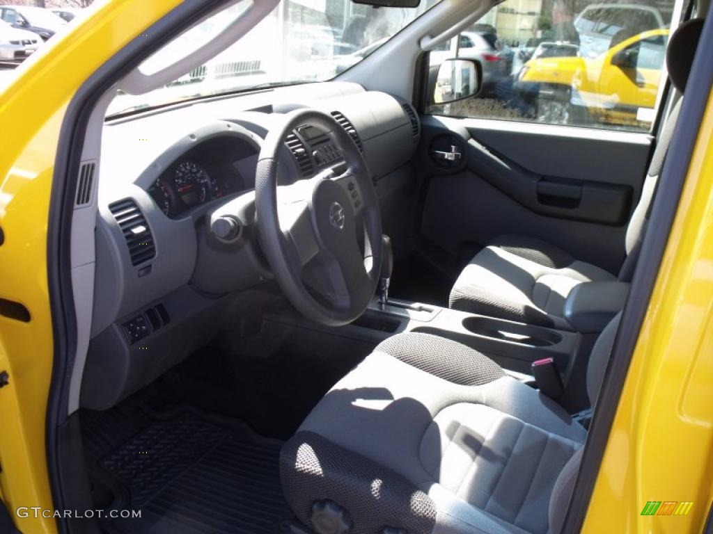 2006 Xterra S 4x4 - Solar Yellow / Steel/Graphite photo #7