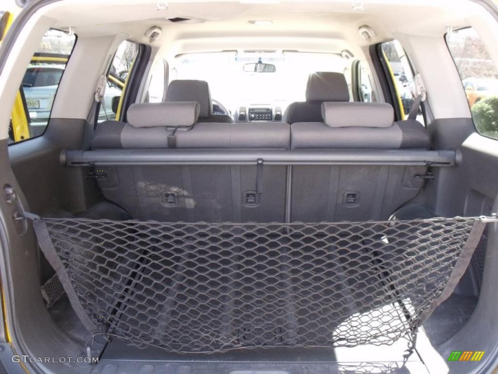 2006 Xterra S 4x4 - Solar Yellow / Steel/Graphite photo #13