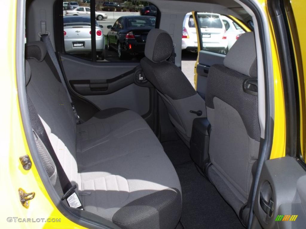 2006 Xterra S 4x4 - Solar Yellow / Steel/Graphite photo #14