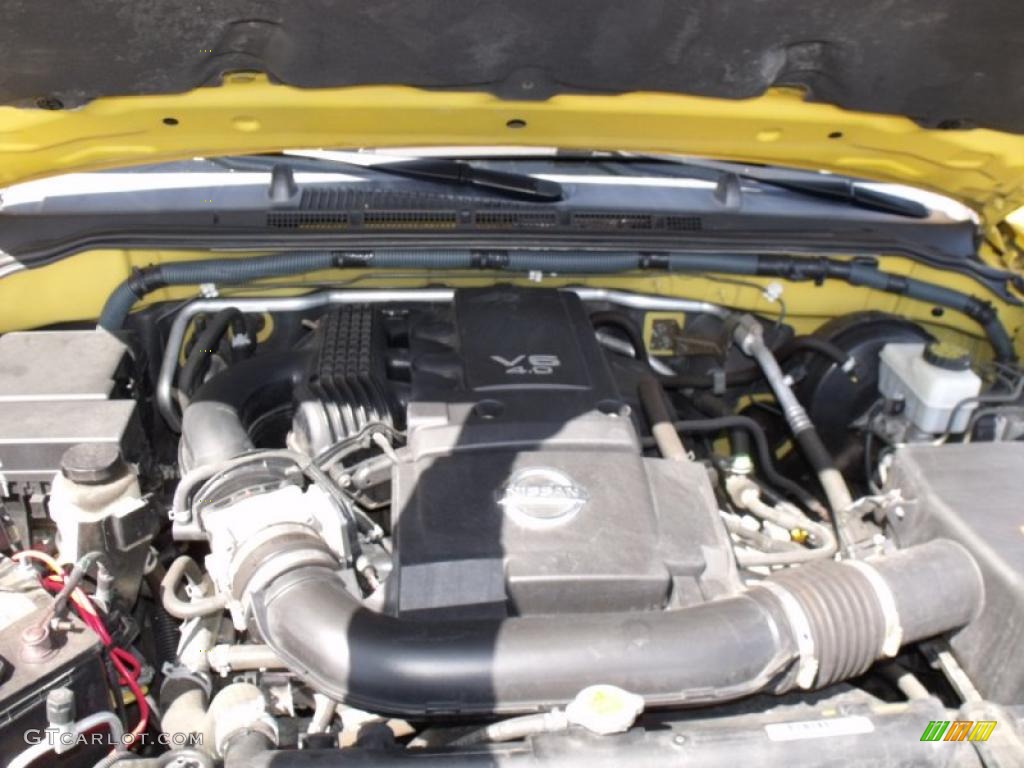 2006 Xterra S 4x4 - Solar Yellow / Steel/Graphite photo #22
