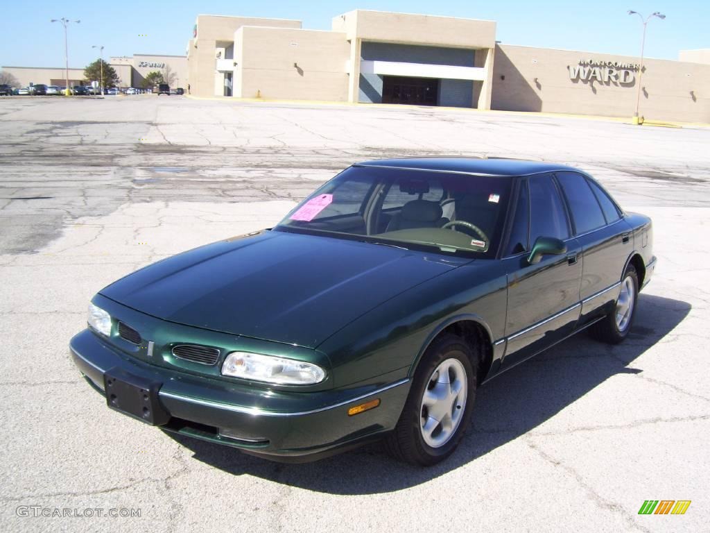 1996 Eighty-Eight LSS - Dark Green Metallic / Taupe photo #4