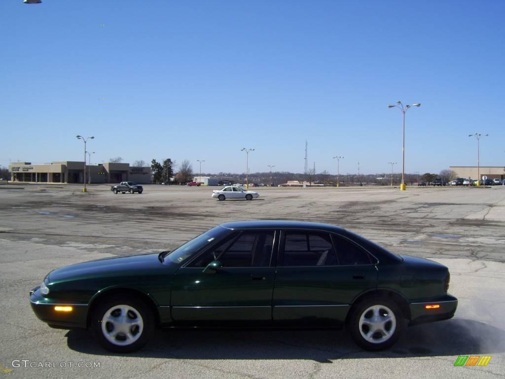 1996 Eighty-Eight LSS - Dark Green Metallic / Taupe photo #5