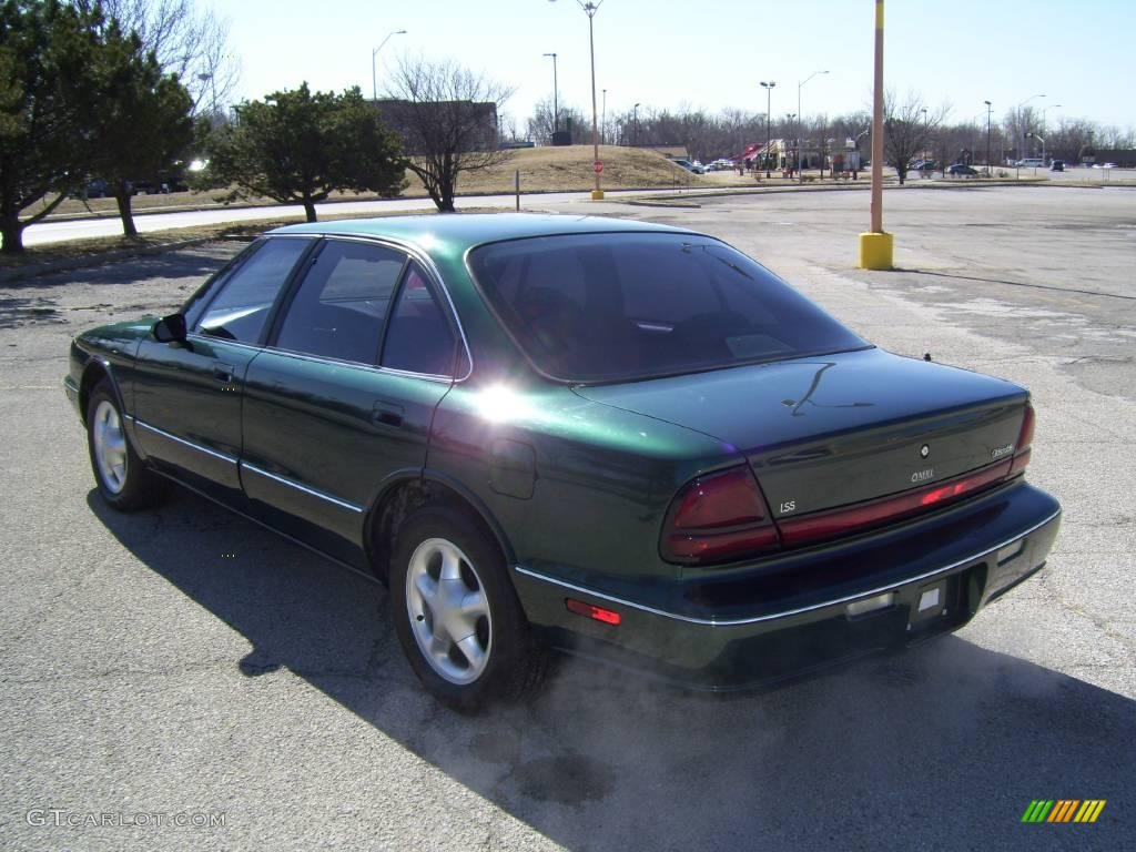 1996 Eighty-Eight LSS - Dark Green Metallic / Taupe photo #6