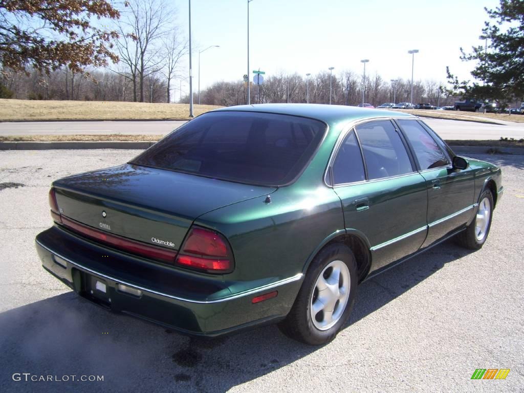 1996 Eighty-Eight LSS - Dark Green Metallic / Taupe photo #8