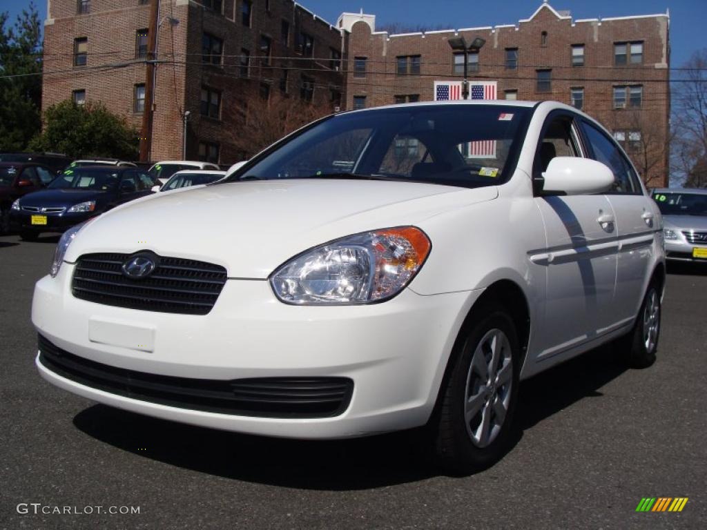 2009 Nordic White Hyundai Accent GLS 4 Door 27920367