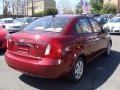 2009 Wine Red Hyundai Accent GLS 4 Door  photo #5