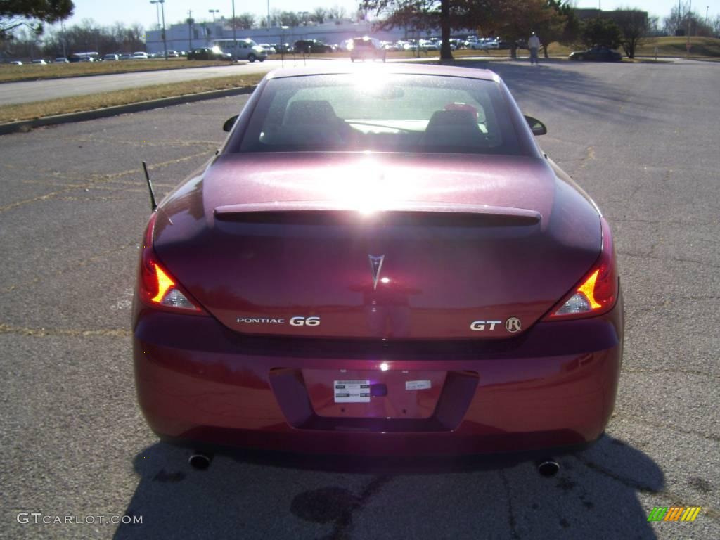 2008 G6 GT Convertible - Performance Red Metallic / Light Taupe photo #7