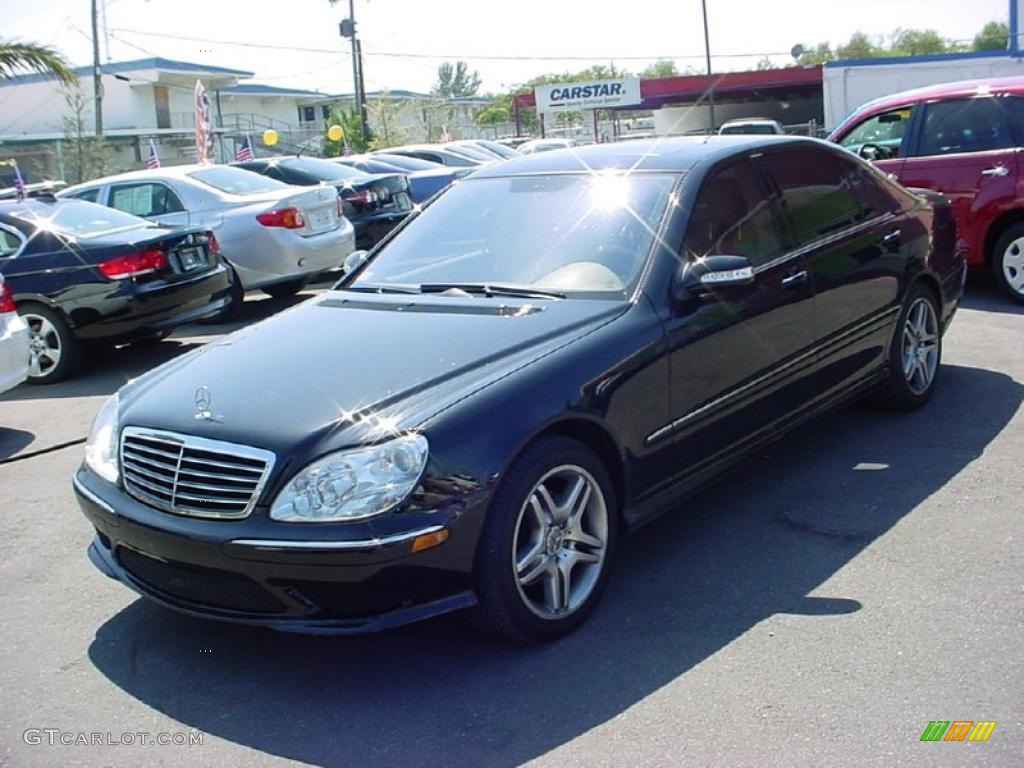 2006 S 500 Sedan - Black / Java photo #7