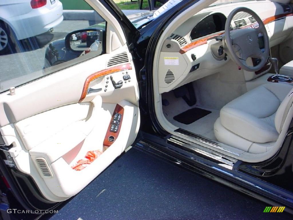 2006 S 500 Sedan - Black / Java photo #9