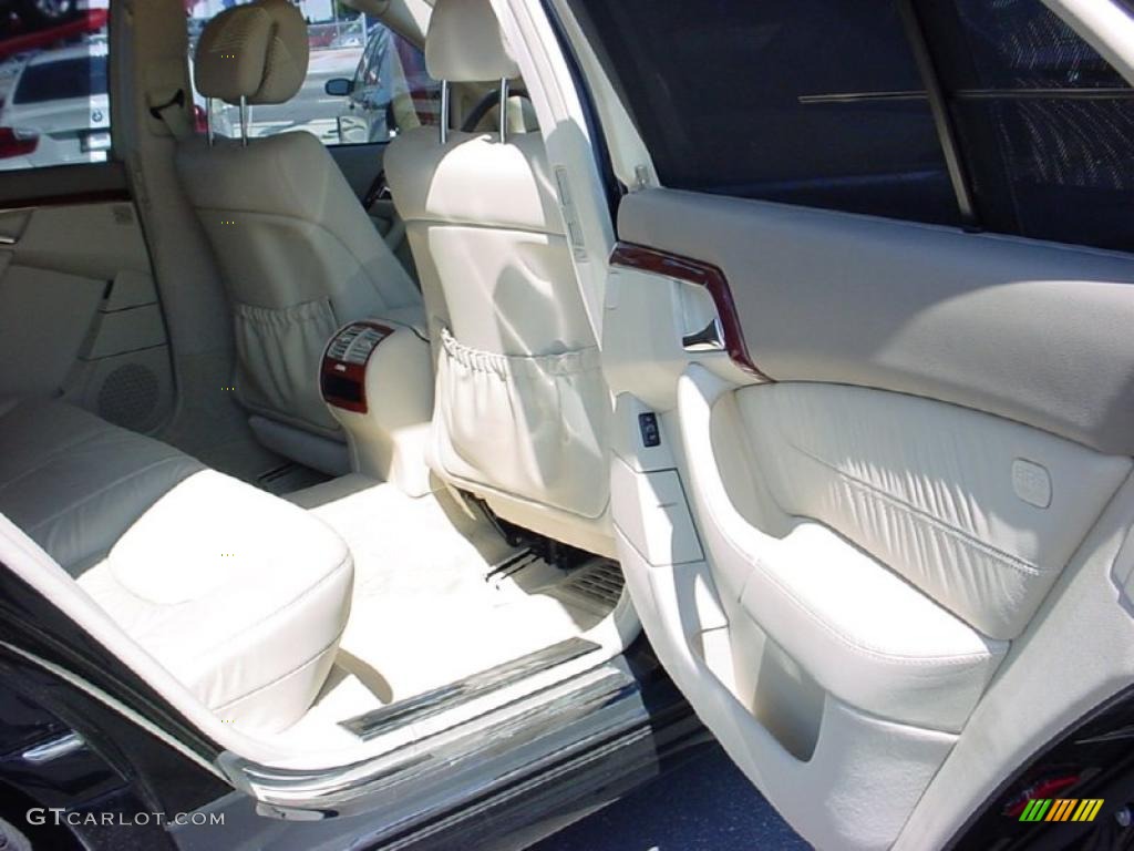 2006 S 500 Sedan - Black / Java photo #13