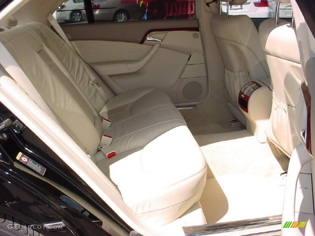 2006 S 500 Sedan - Black / Java photo #14