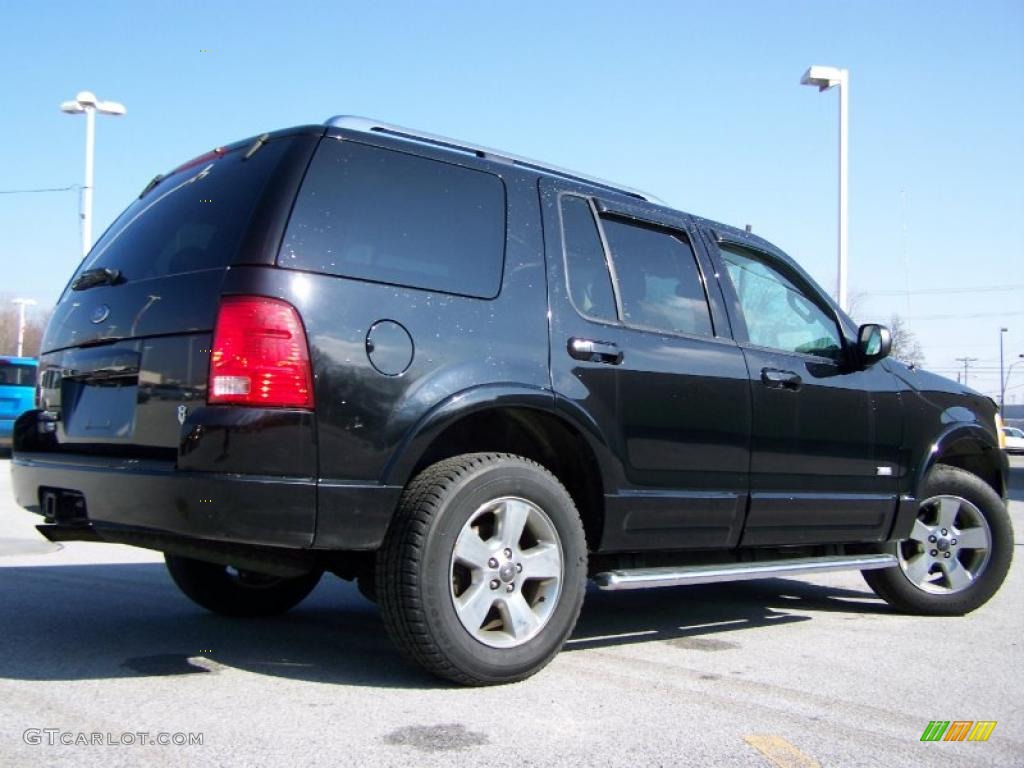 2003 Explorer Limited 4x4 - Black / Medium Parchment Beige photo #7