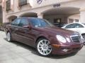 2008 Barolo Red Metallic Mercedes-Benz E 350 Sedan  photo #1