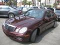 2008 Barolo Red Metallic Mercedes-Benz E 350 Sedan  photo #5