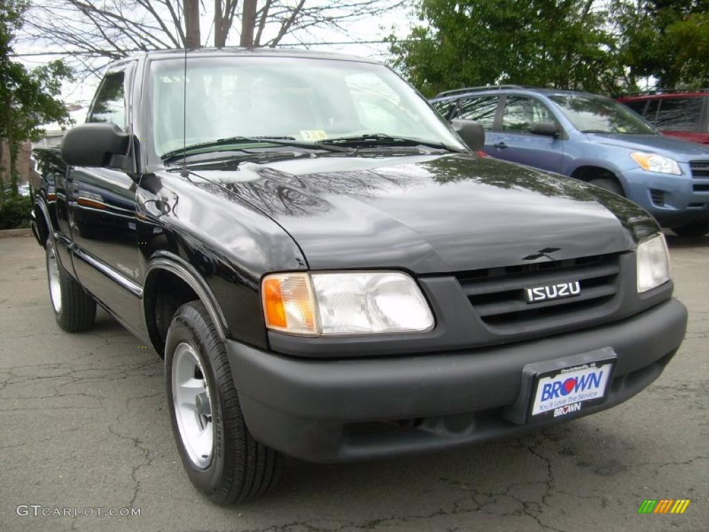 1998 Hombre S Regular Cab - Black / Medium Dark Pewter photo #1