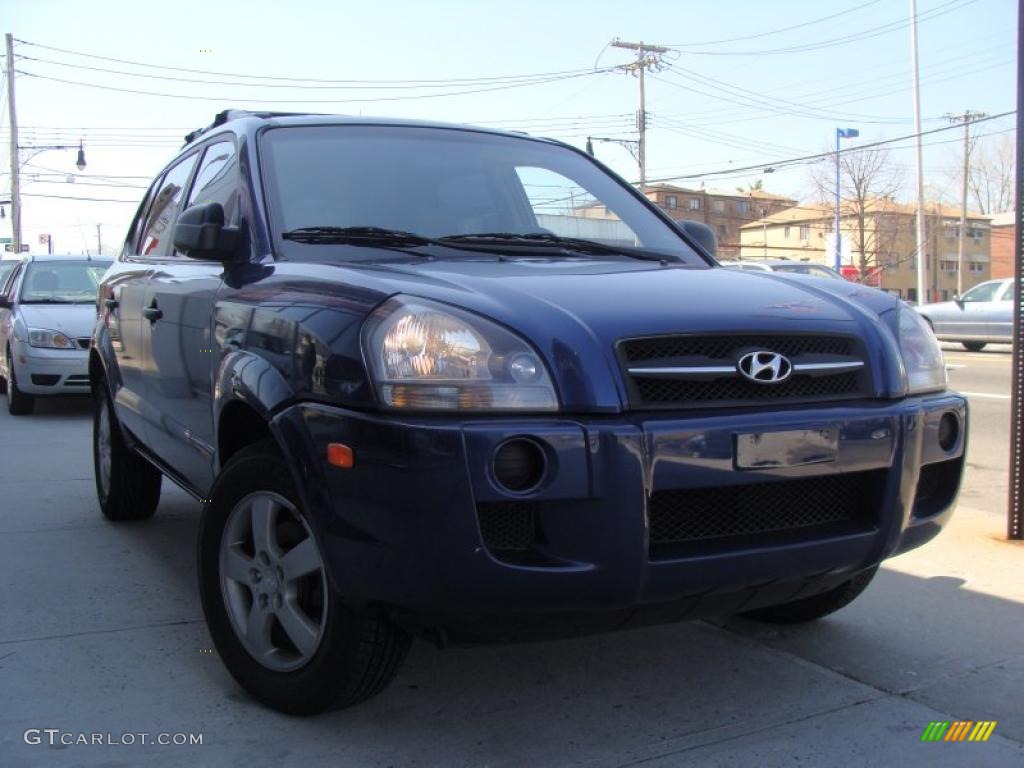 2005 Tucson GL - Nautical Blue / Gray photo #1