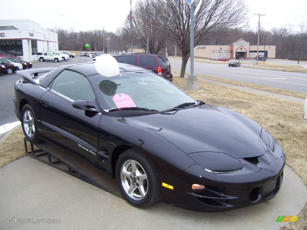 Black Pontiac Firebird