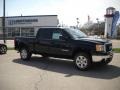 2010 Onyx Black GMC Sierra 1500 SLT Crew Cab 4x4  photo #1