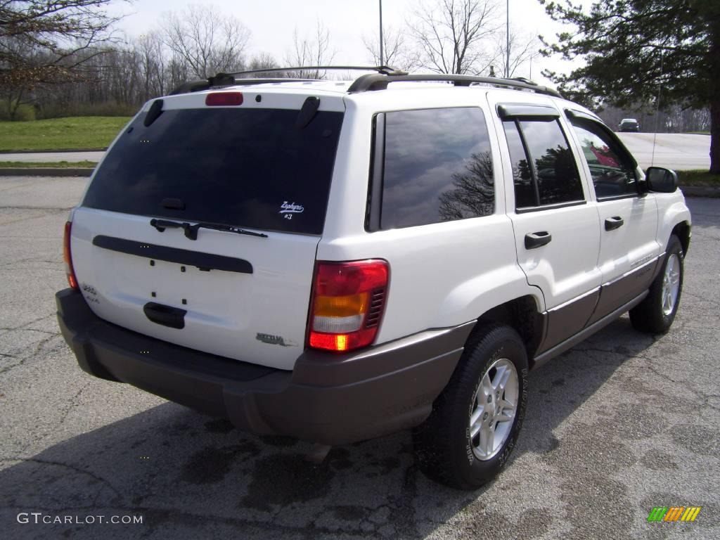 2004 Grand Cherokee Laredo 4x4 - Stone White / Dark Slate Gray photo #8