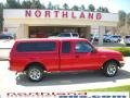 2001 Bright Red Ford Ranger XLT SuperCab  photo #1