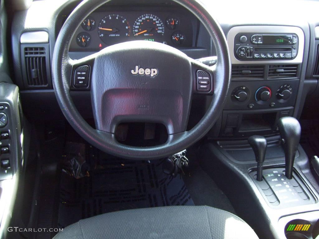 2004 Grand Cherokee Laredo 4x4 - Stone White / Dark Slate Gray photo #13