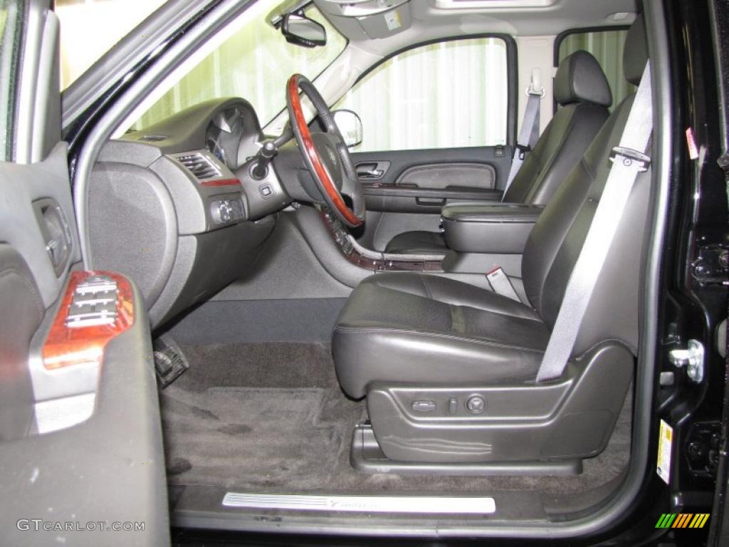 2009 Escalade ESV - Black Raven / Ebony/Ebony photo #8