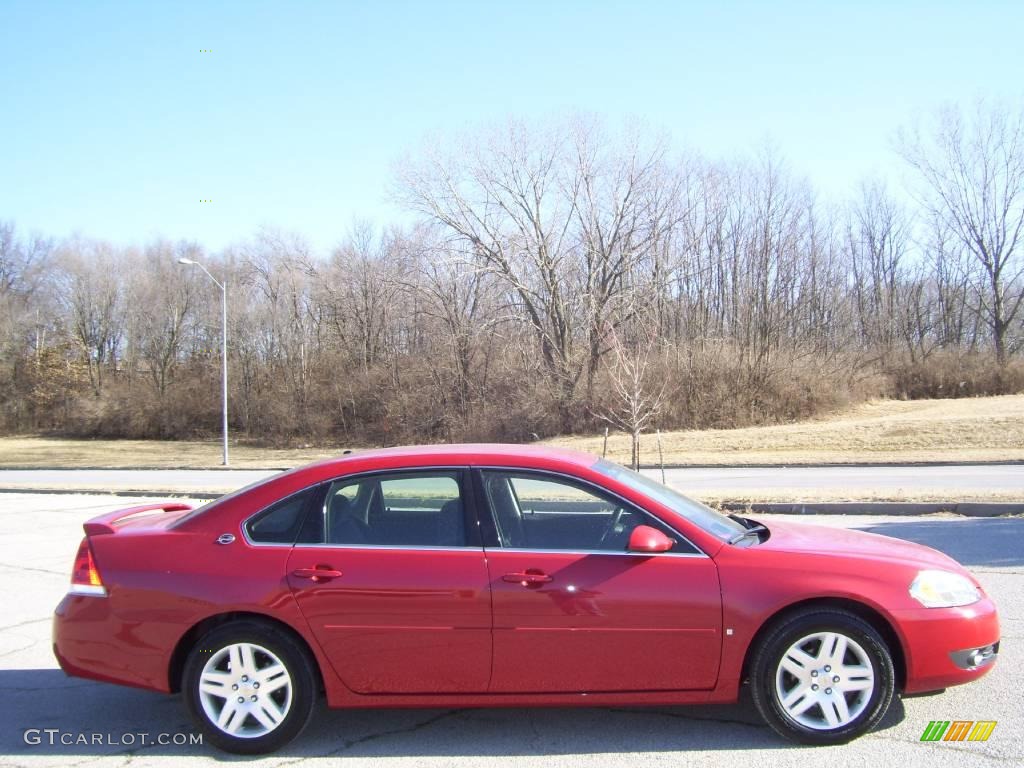 2008 Impala LT - Precision Red / Ebony Black photo #1