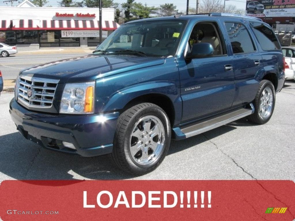 2006 Escalade AWD - Rip Tide Blue / Shale photo #1