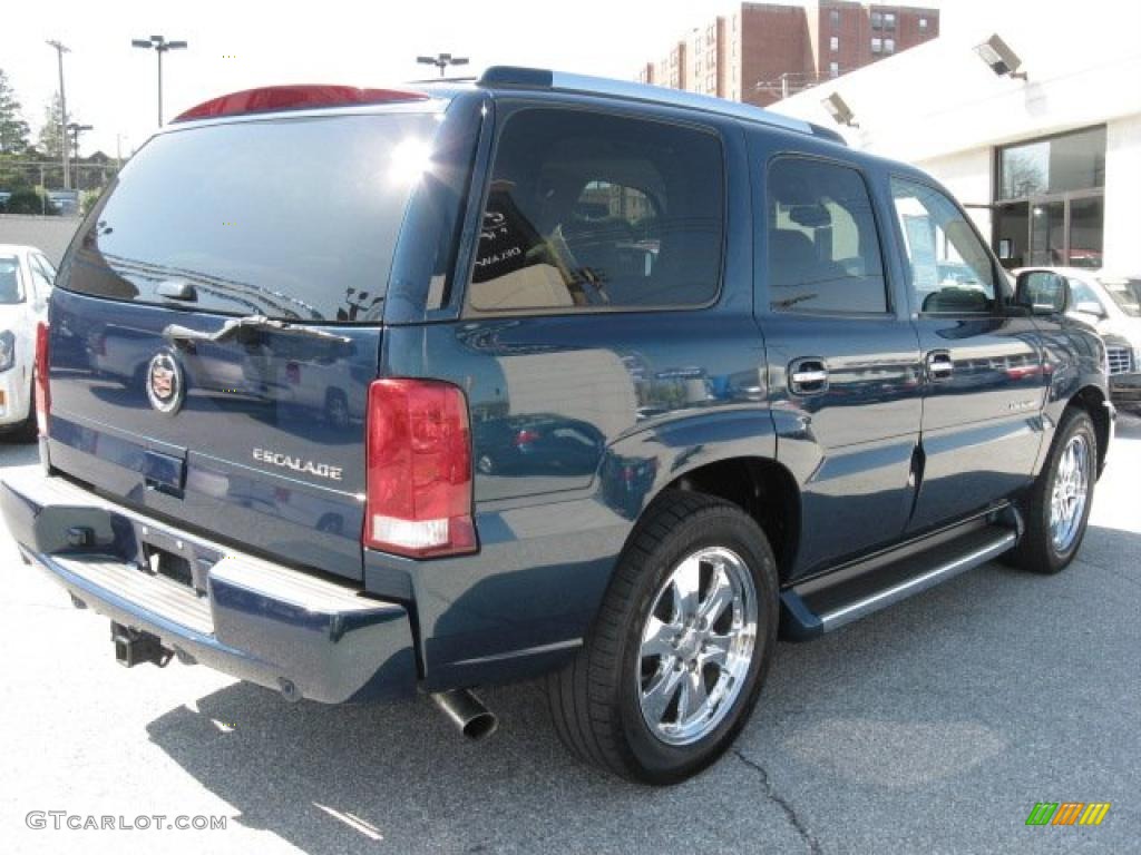 2006 Escalade AWD - Rip Tide Blue / Shale photo #6