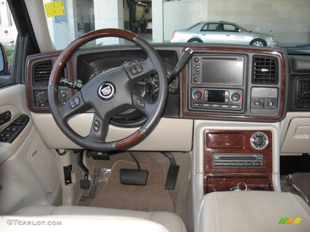 2006 Escalade AWD - Rip Tide Blue / Shale photo #14