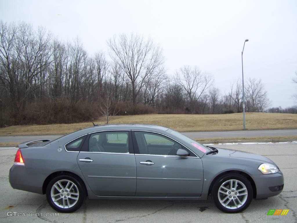 2008 Impala LTZ - Dark Silver Metallic / Gray photo #1