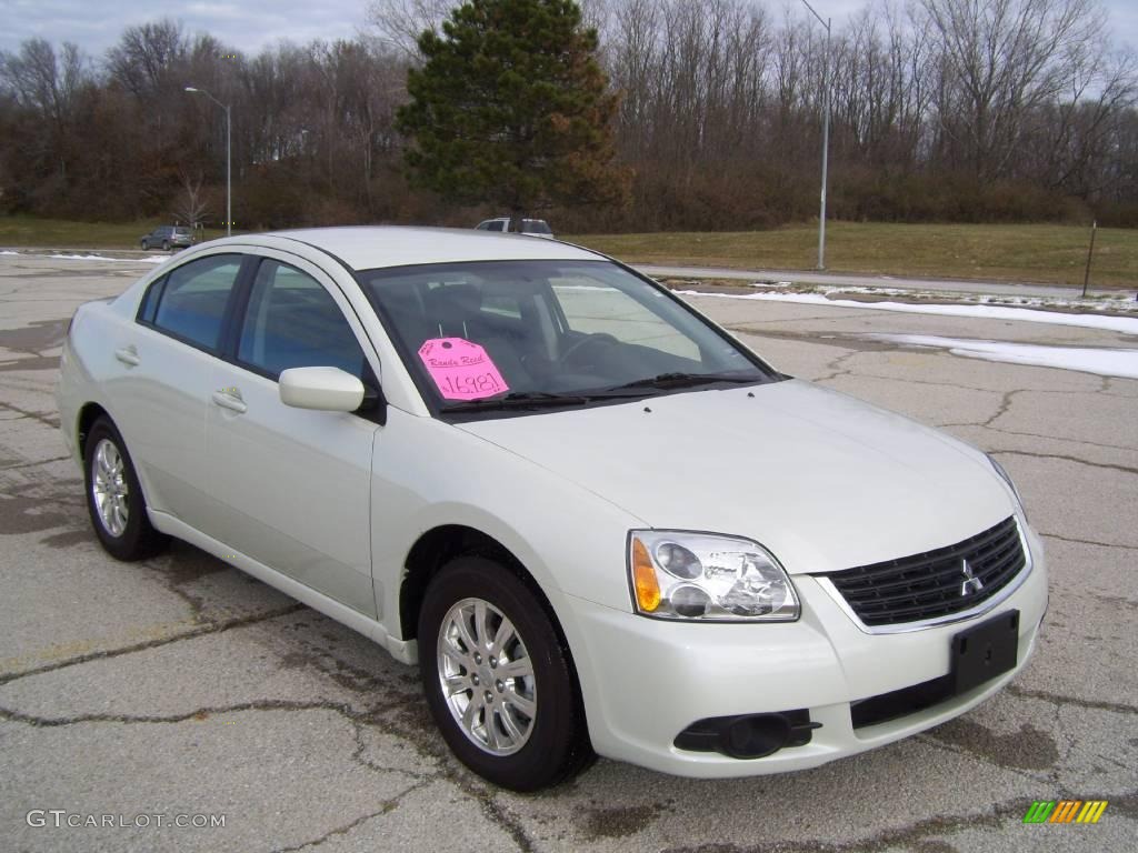 2009 Dover White Pearl Mitsubishi Galant ES 2785120 Photo 2