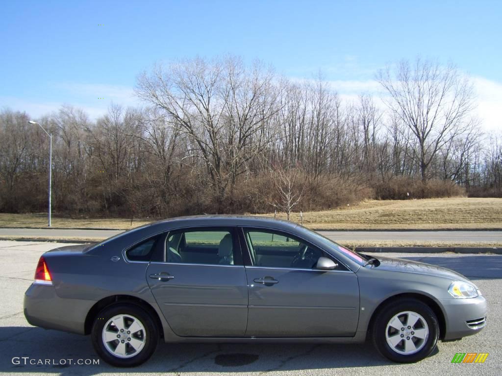2008 Impala LT - Dark Silver Metallic / Gray photo #1