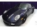 2008 Midnight Blue Metallic Porsche 911 Turbo Coupe  photo #2